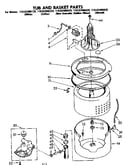 Tub and basket parts