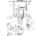 Kenmore 11082406420 drive parts diagram