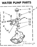 Water pump parts
