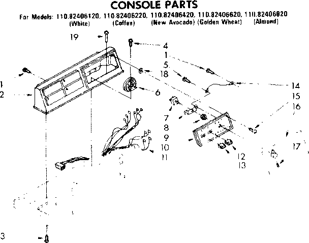 CONSOLE PARTS