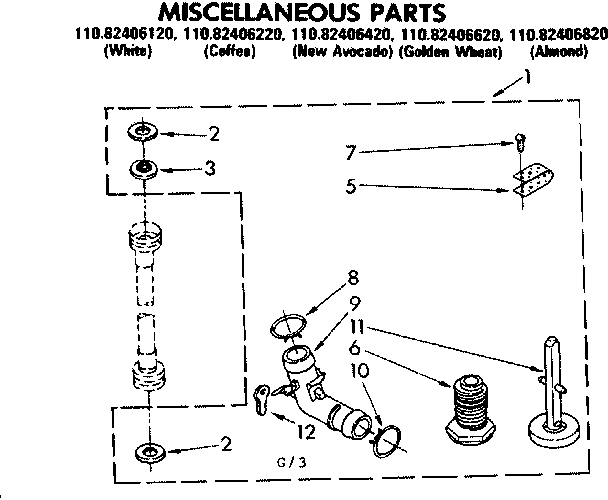 Miscellaneous parts