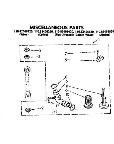 Miscellaneous parts