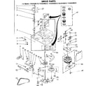 Kenmore 11082440610 drive parts diagram