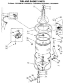 Tub and basket parts