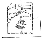 Kenmore 11082441800 water pump parts diagram