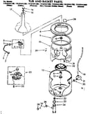 Tub and basket parts