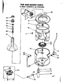 Tub and basket parts