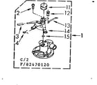 Kenmore 11082470720 pump parts diagram