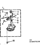 Water pump parts