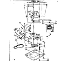Kenmore 11084070110 drive parts diagram