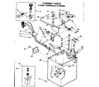 Kenmore 11084070120 cabinet parts diagram