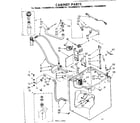 Kenmore 11084090810 cabinet parts diagram