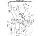 Kenmore 11084090420 cabinet parts diagram