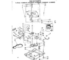 Kenmore 11084090620 drive parts diagram