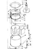 Tub and basket parts