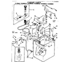 Kenmore 11084090630 cabinet parts diagram