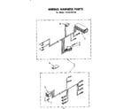 Kenmore 11084350100 wiring harness parts diagram