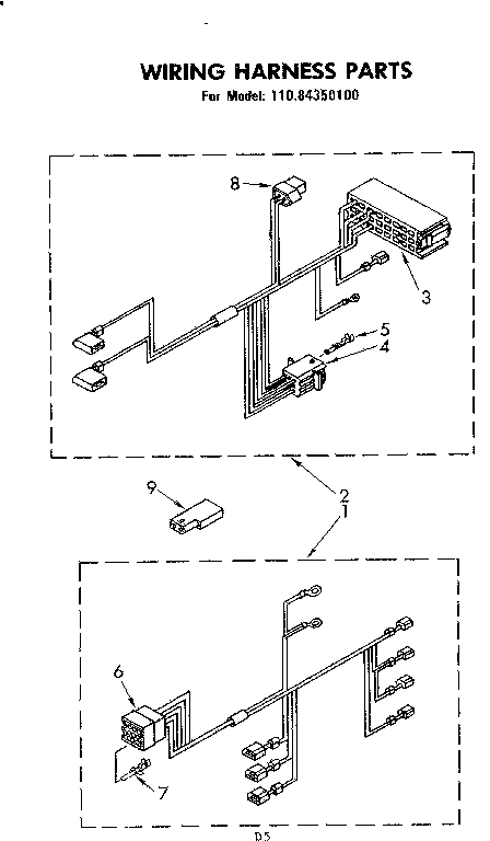 Wiring harness parts