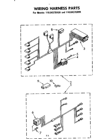 Wiring harness parts