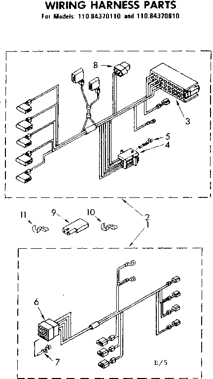 Wiring harness parts