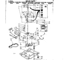 Kenmore 11084416600 drive parts diagram