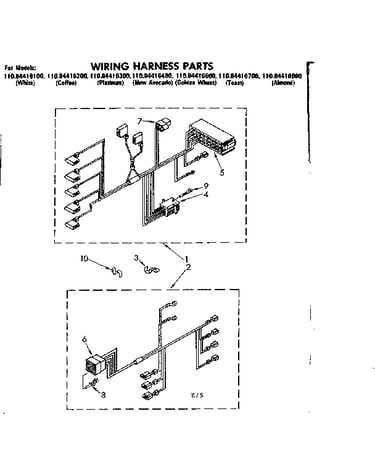 Wiring harness parts