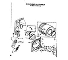 Kenmore 11086015100 bulkhead assembly diagram