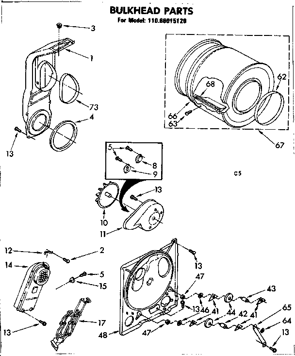 Bulkhead parts