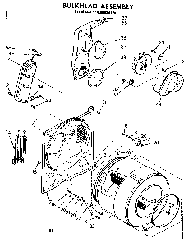 Bulkhead parts