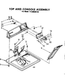 Top and console assembly