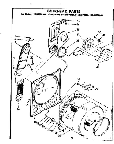 Bulkhead parts