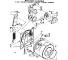 Kenmore 11086070110 bulkhead assembly diagram