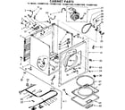 Kenmore 11086071620 cabient parts diagram