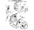 Kenmore 11086071120 bulkhead assembly diagram