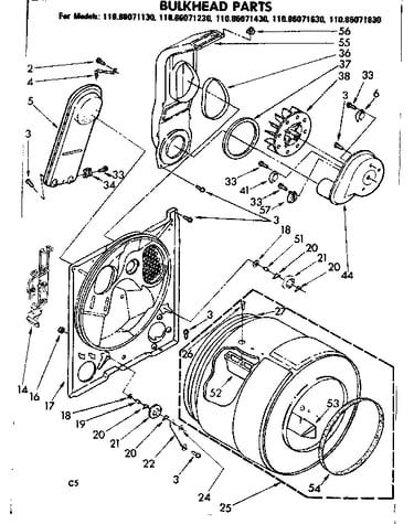 Bulkhead parts