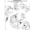 Kenmore 11086082610 bulkhead parts diagram