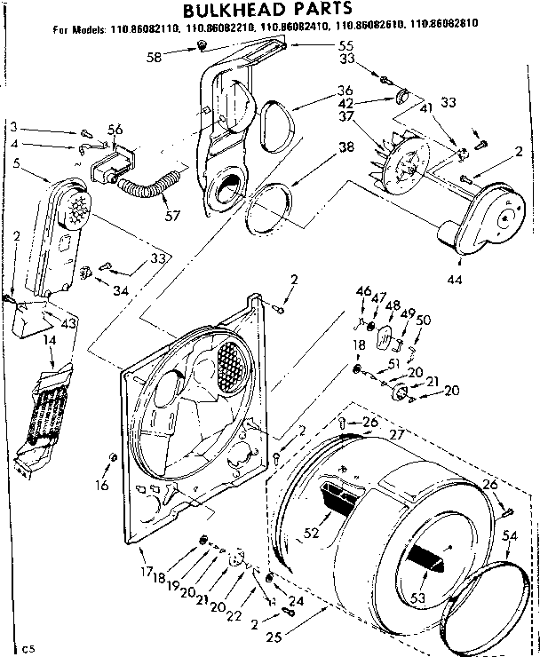 Bulkhead parts