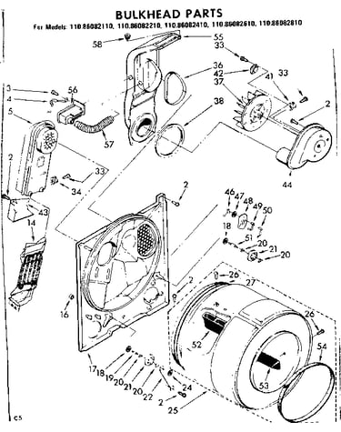 Bulkhead parts