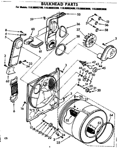 Bulkhead parts