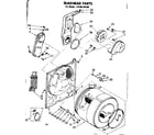 Kenmore 11086130100 bulkhead parts diagram