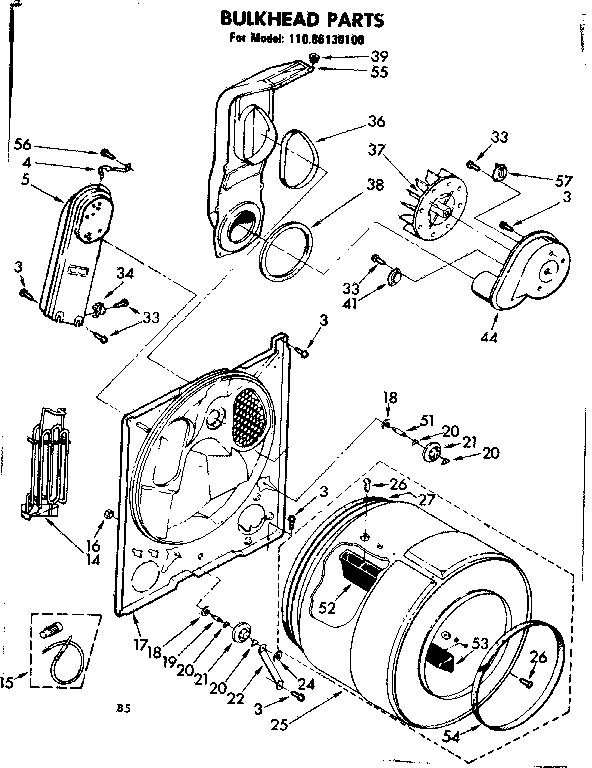 Bulkhead parts