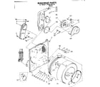Kenmore 11086130110 bulkhead parts diagram