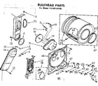 Kenmore 11086155100 bulkhead parts diagram