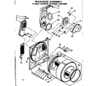 Kenmore 11086160800 bulkhead parts diagram