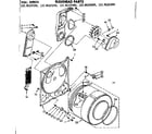 Kenmore 11086165400 bulkhead parts diagram