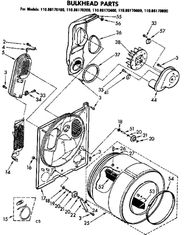 Bulkhead parts
