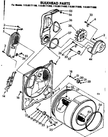 Bulkhead parts