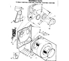 Kenmore 11086172200 bulkhead parts diagram