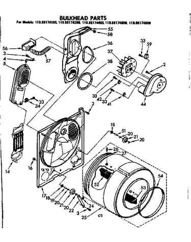 Bulkhead parts