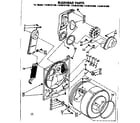 Kenmore 11086181400 bulkhead parts diagram